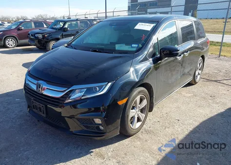 2020 Honda Odyssey Ex-L/Ex-L W/Navi Res из США, поврежденный, VIN 5FNRL6H71LB020086